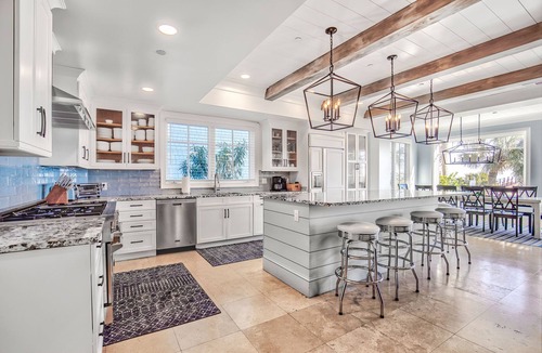 North Forest Beach House | Oceanfront Estate - Pool, Hot Tub, Pool Table, Bonus Boat- Exclusive Location