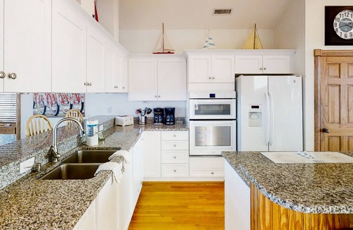 Pine Island House | Oceanfront with private pool, hot tub, elevator & rec room with pool table