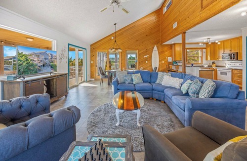 Frisco House | Oceanside 4BR in Frisco with Hot Tub and Game Room