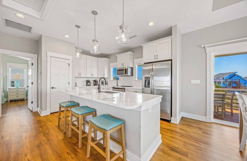 Salvo House | Oceanview Dog Friendly Home w/Private Pool, Hot Tub, Game Room, Beach Nearby