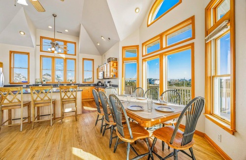 Salvo House | Oceanview Dog Friendly Home w/Private Pool, Hot Tub, Game Room, Community Perks