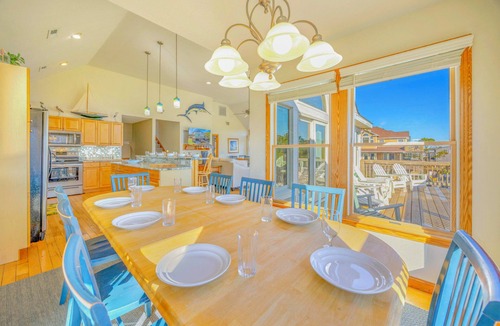 Rodanthe House | Oceanview Dog Friendly Home in Waves w/Private Pool, Hot Tub, and Game Room