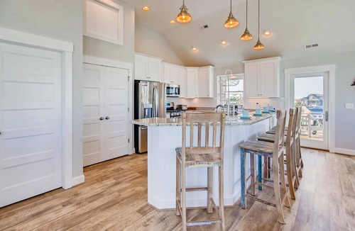 Salvo House | Oceanview Home w/Private Pool, Media Room, Grill, and Beach Only Minutes Away