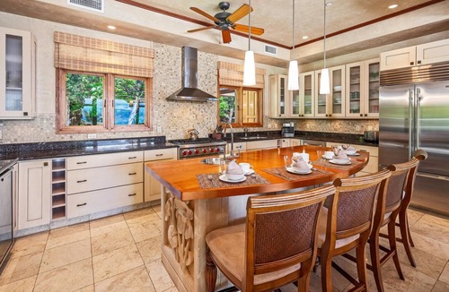 Historic Lahaina Front Street House | Oceanview, Pool, Hot Tub!