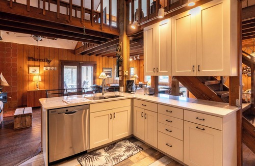 Ocracoke House | Ocra-cork: Dock, easy access to Pamlico Sound, rooftop deck, dogs allowed.
