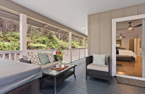 Volcano House | Ohia Lehua Hale-Hot Tub-Fireplace-Fire Table-3-Bed, 2-Bath Newly Renovated Home