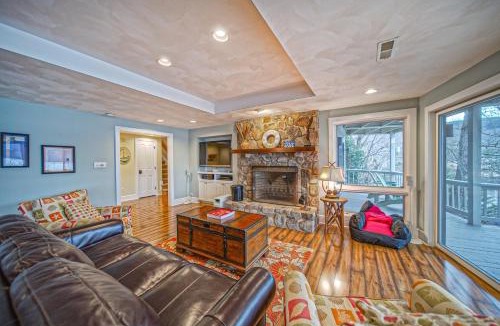 Huddleston House | Our Point of View - Lakefront home with hot tub, pool table, dock - dog-friendly