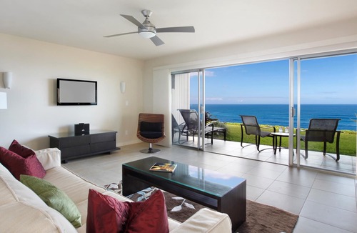 Princeville Condo | Panoramic Breathtaking Ocean-Sunset-Bali Hai Views, A/C + Surf Crashing Below!