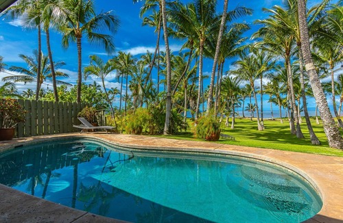 Kihei House | Paradise Family Rental on Sunny South Shore! Beachfront Charm with Pool!