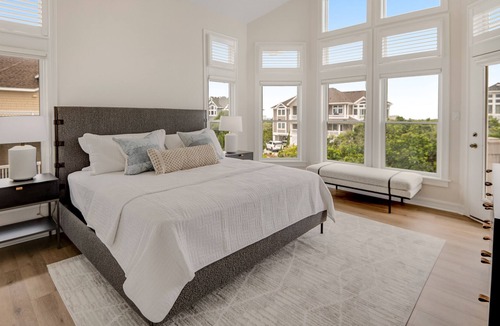 Pine Island House | Partial ocean-view home In Corolla with heated pool, hot tub, & rec room