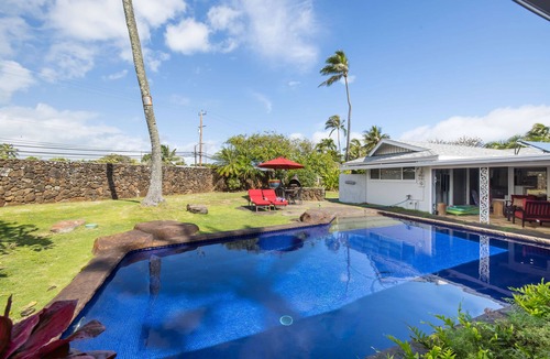 Kailua House | Perfect Kailua Vacation at Ka Hale Lai-House of Serenity-pool and spa.
