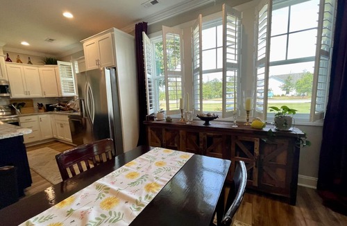 Morehead City Cottage | Perfect Single Level Spacious Layout Coastal Retreat Featuring Resort Style Pool
