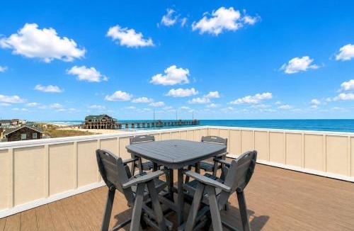 Nags Head House | Pier House - Nags Head MP 17, Oceanfront, Indoor Pool, Hot Tub, Rooftop Deck, Pets OK