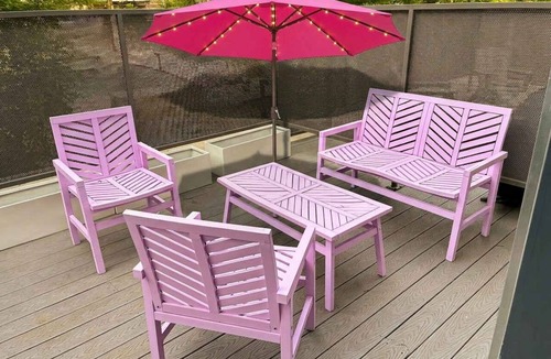 Central East Austin Apartment | Pink Longhorn Glam Getaway Near UT Downtown