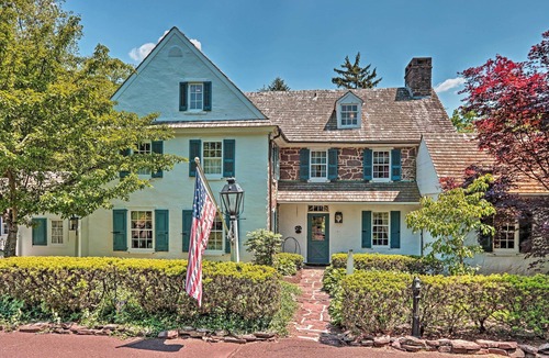 Lansdale Cottage | Pool & Courtyard: Timeless Home in Lansdale