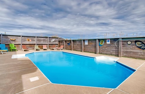 Rodanthe House | Premier Oceanfront 7BR in Quiet Rodanthe with Private Pool, Hot Tub, Game Room