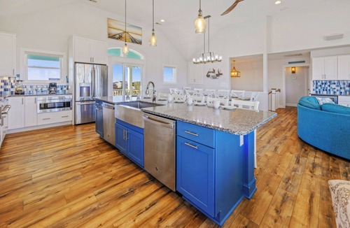 Salvo House | Premier Oceanfront Dog Friendly w/Pool, HotTub, Elevator, EV Charger, Much More