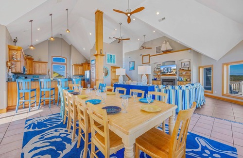 Frisco House | Premier Oceanfront w/Pool, Hot Tub, Elevator, Game and Theater Rooms, Tiki Bar