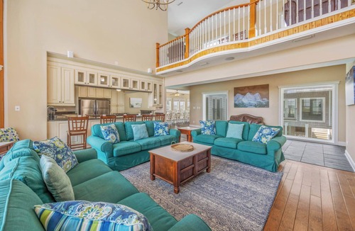 Salvo House | Premier Oceanfront w Pool, Hot Tub, Elevator, Outdoor Lounge, Game & Theater Rms