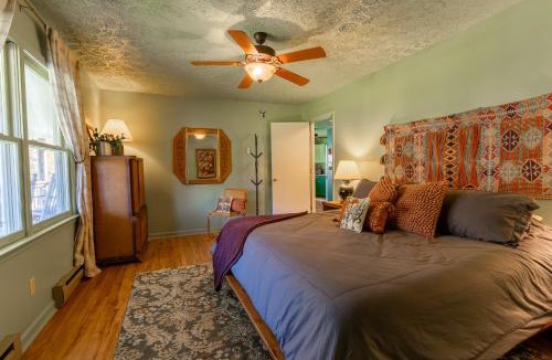 Sparta House | Private Creekside Home with Deck and Fire Pit, Near Sparta