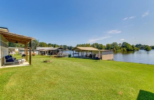 Andalusia House | Private Dock + Fire Pit: Point A Lake Retreat!