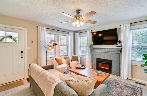 Terry Sanford House | Private Hot Tub & Cold Plunge: Fayetteville Gem!