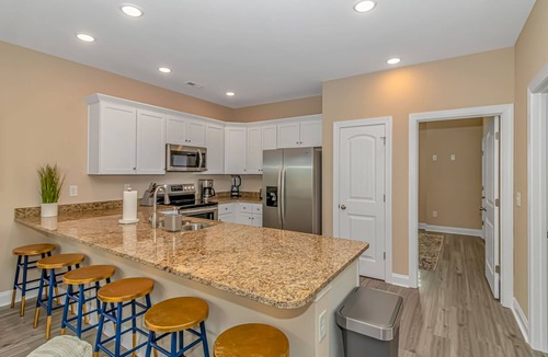 Myrtle Beach House | PRIVATE HOT TUB, steps from the beach, boardwalk and many other attractions.