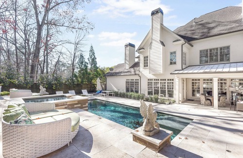 Buckhead House | Private Luxury Villa in Buckhead with Pool, Grill & Entertainment Space