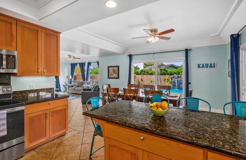 Princeville House | Private pool and jacuzzi oasis; walk to the beach, golf, restaurants, shopping
