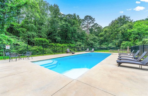 Lithonia Villa | Private Pool Estate + Soccer Field Sleeps 16
