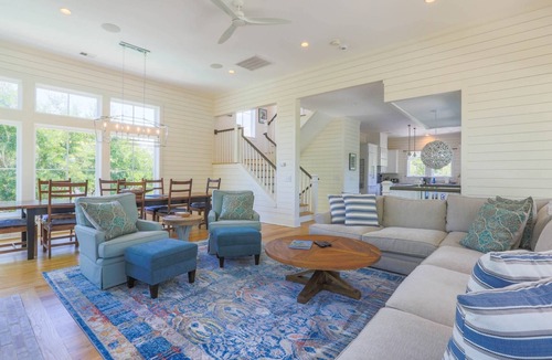 Isle of Palms House | Private Pool & Hot Tub; Spacious Roof Deck w/Views of Ocean; 2 Master Suites; 1 Block to Beach!