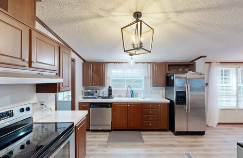 Newberry Shores House | Private Sunset Home on the Lake with deck and private pool