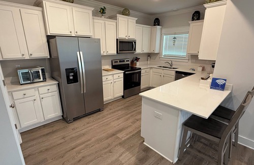 Panacea House | Quiet Nature Escape Family beach getaway pool