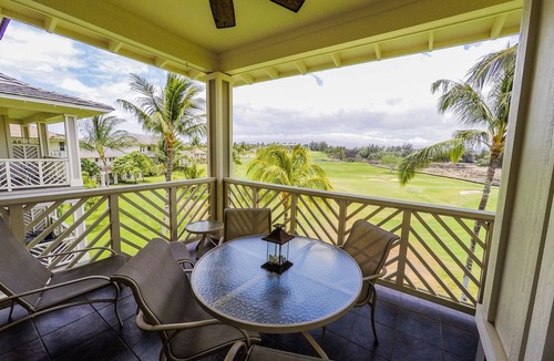 Waikoloa Condo | Quiet Top-floor Penthouse with Golf Course views, 2BR/2BA+Loft, Sleeps 6