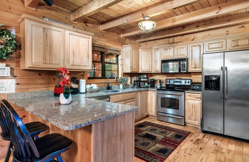 Smoky Mountains Cabin | Rare Smoky Mtn Majesty: Luxury Views, Private Sauna, Spa & Theater