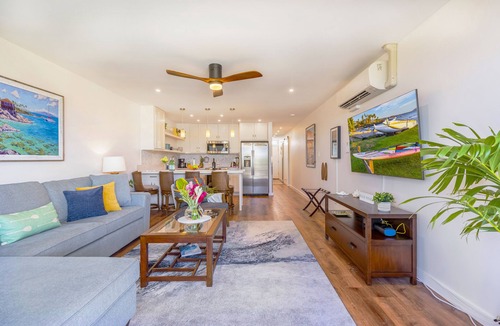 Kuau Condo | [RARE] Upscale 2BR/2BA Kuau Paia - Walk to Beach