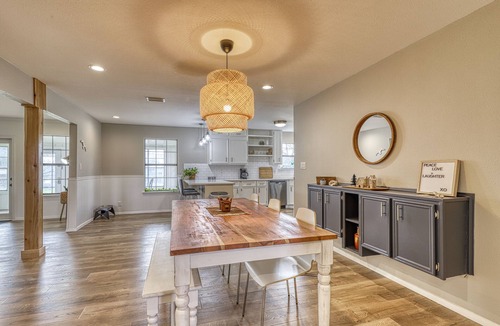 Liberty Hill House | Relaxing family-friendly home - firepit, playground & river access