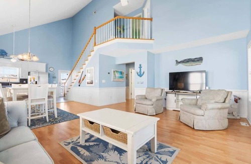 Sunset Beach House | Rip Tide by Brunswick Vacation Rentals: Sunset Beach Home, Sleeps 10, Near Beach