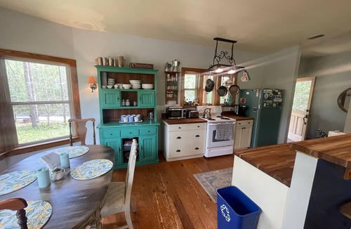 High Springs House | River cottage on the wild and scenic Santa Fe River in High Springs, Florida.