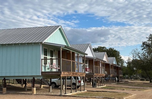 Kerrville Cabin | River View Deluxe King Cabin near Downtown #21