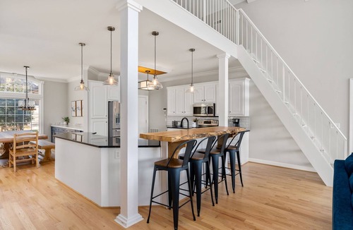 Seneca House | Roomy and gorgeous home on Lake Keowee with hot tub!
