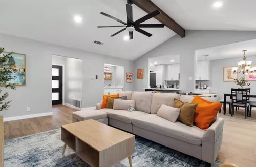 Brushy Creek House | Round Rock Retreat, Games & Workspace, Sleeps 7