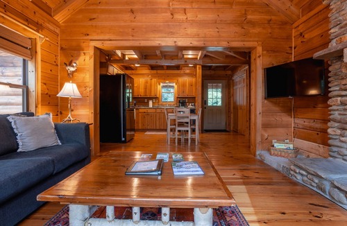 Brevard Cabin | Rustic Pines Cabin | Peaceful, Classic Cabin Near Brevard