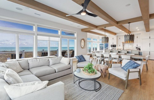 Ocean Sands House | Saltspray Sunrise: Oceanfront, Pool, Elevator OBX