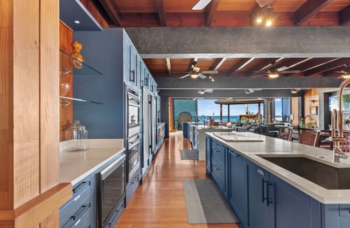 Haleiwa House | Samurai House by Gather: Oceanfront Estate w/Infinity Pool & Theater