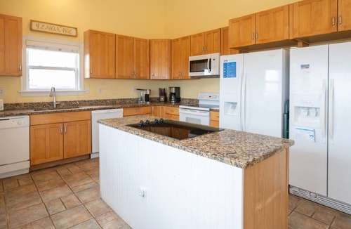 Carova Beach House | Sandy Paws | 6BR Oceanfront 4x4 OBX | Pool, Elevator & Game Room | Sleeps 14