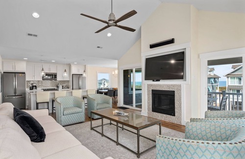 Nags Head House | Sea Duced 6 BR - Heated Pool + Pets Stay Free!