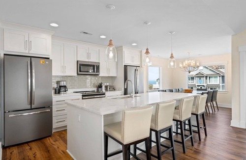 Nags Head House | Sea Duced 6 BR - Heated Pool + Pets Stay Free!