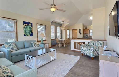 Buxton Cottage | Sea Turtle- Oceanview Villa- Short Walk to Beach- Community Pool & Spa