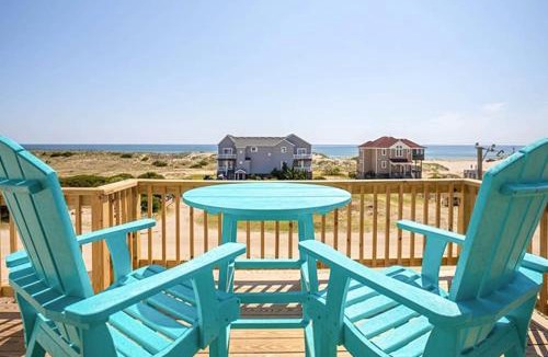 Carova Beach House | Seabatical - 4x4 Carova Beach, Semi-Oceanfront, Ocean View, Pool, Hot Tub, Flex Stays